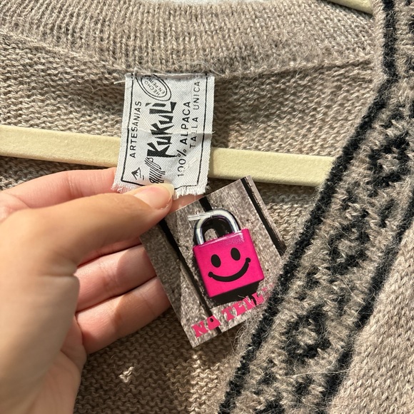 alpaca cardigan - Picture 3 of 4